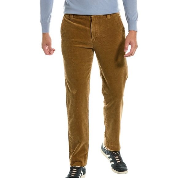 Brooks Brothers Clark Fit Corduroy Pant Tan Color Pocket Men’s Size 38x30
